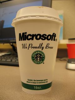 Microsoft Starbucks Cup